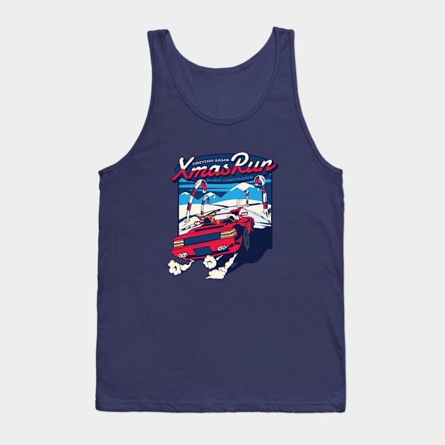 Xmas Run Tank Top by otaku_sensei6